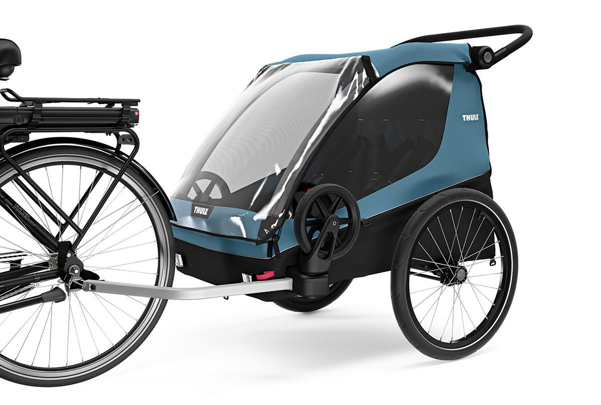 Large Thule Courier AegeanBlue H wBike ISO