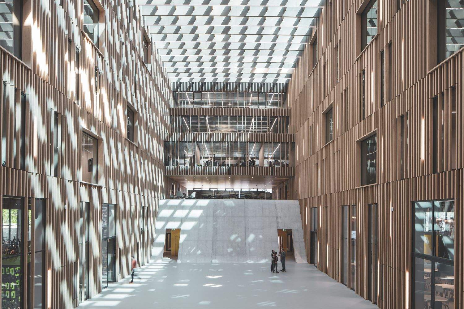 Interior de las oficinas de Scott