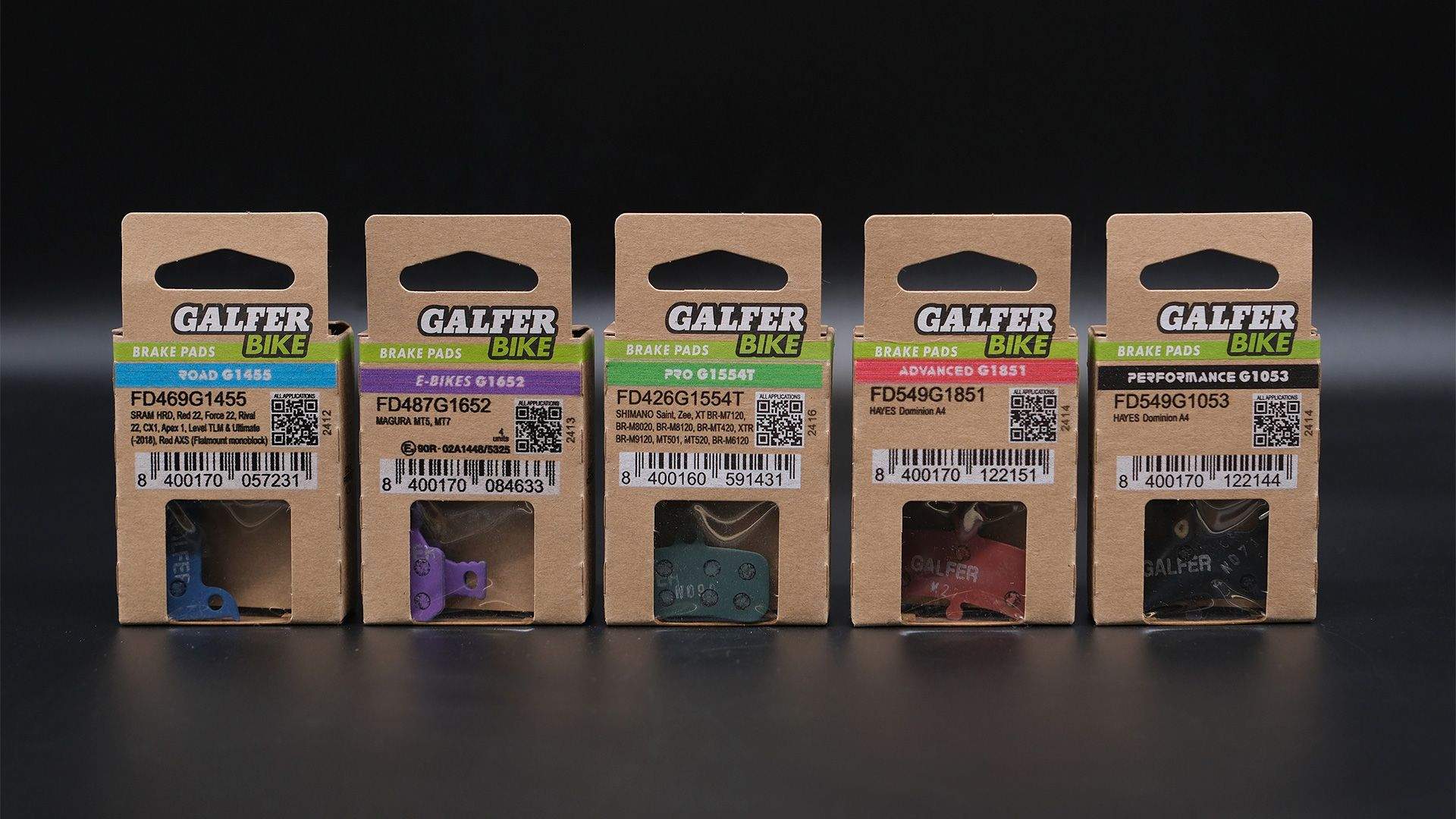 Galfer Bike presenta un nuevo embalaje ecológico para sus pastillas de freno