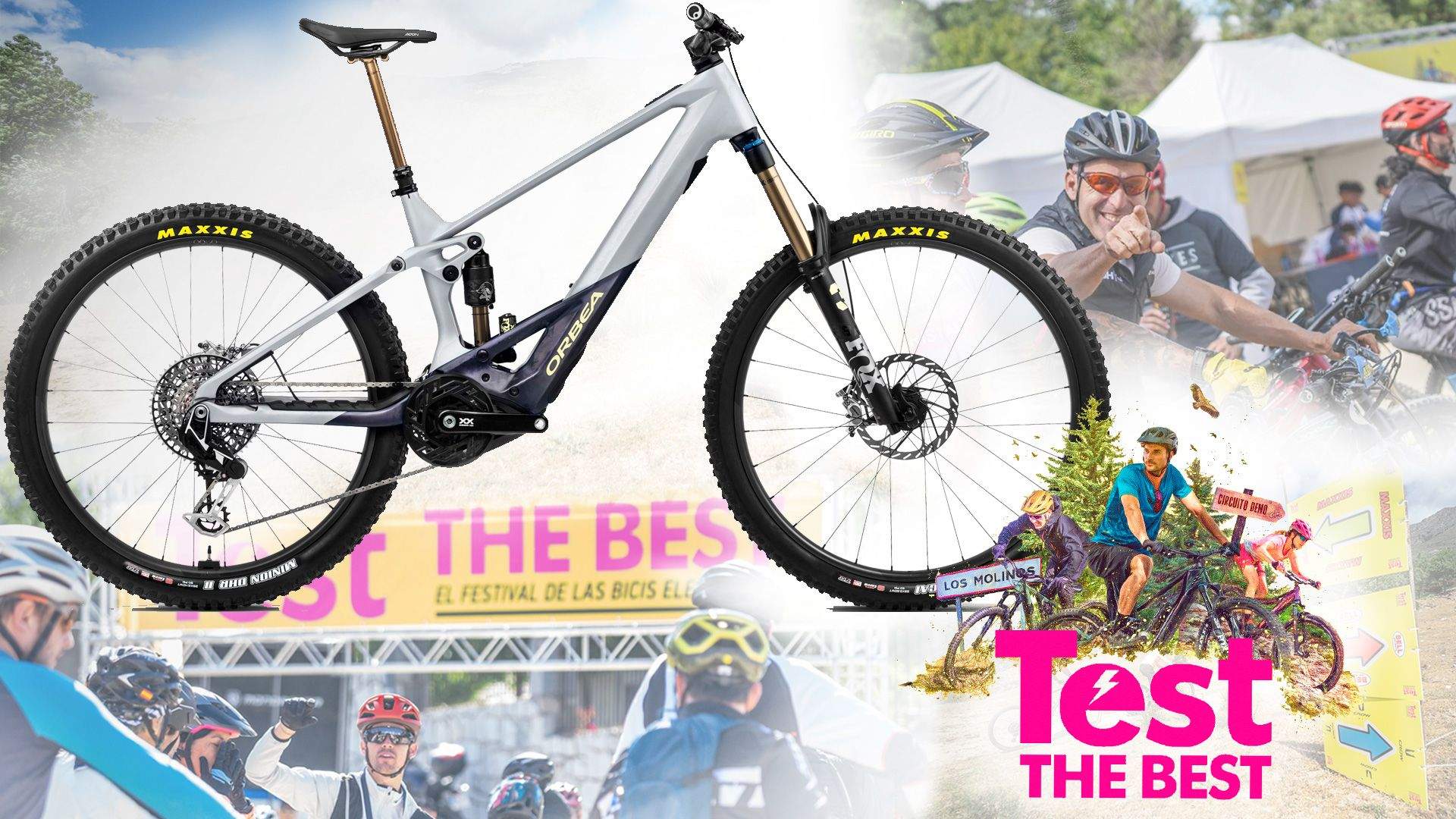 Orbea y Bosch, comprueba su potencia en Test The Best