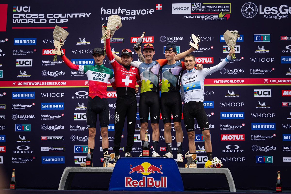 POdio XCO hombres Les Gets