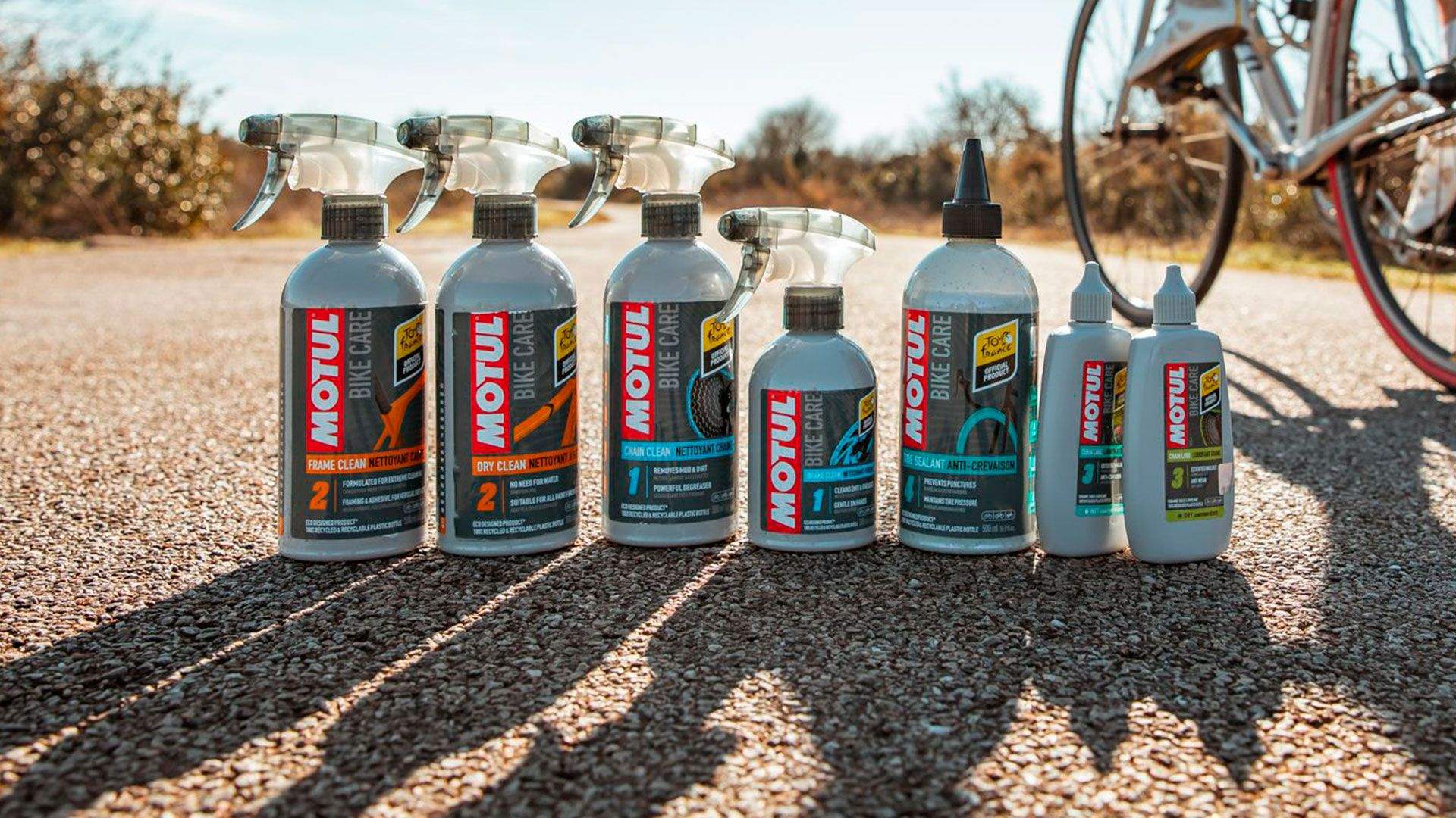 Motul Bike Care. Rendimiento óptimo y sostenibilidad al servicio de tu bicicleta Motul Bike Care. Rendimiento óptimo y sostenibilidad al servicio de tu bicicleta