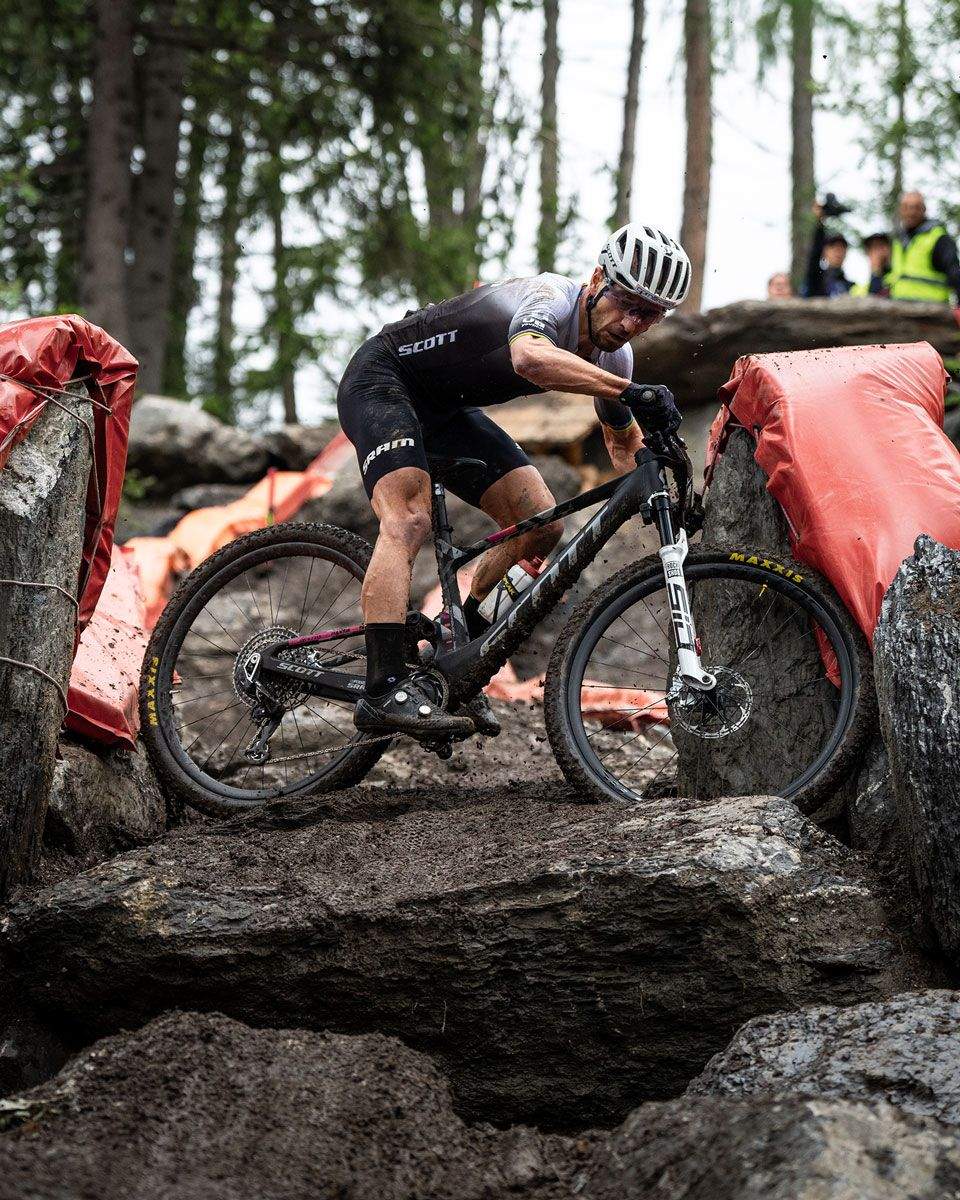 SCOTT SRAM WC CRANS MONTANA 2024 SCOTT BIKE PHOTO BY MICHAL CERVENY 045