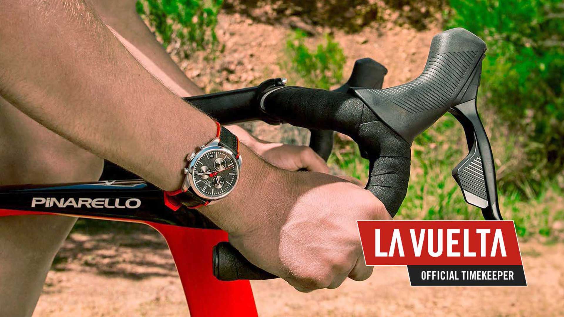 La Vuelta mide el tiempo con Tissot, desde 2016, y lo celebra con esta edición limitada de su reloj PR 100 La Vuelta mide el tiempo con Tissot, desde 2016, y lo celebra con esta edición limitada de su reloj PR 100