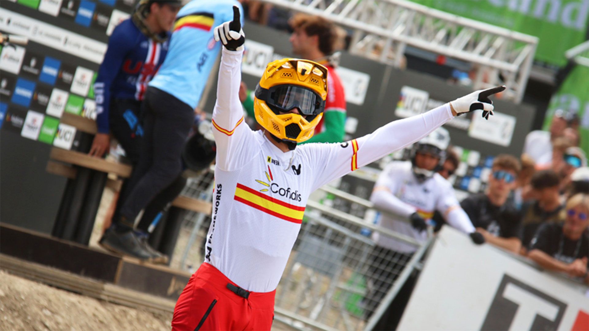 Ángel Suárez hace 7ª en el Mundial de Descenso
