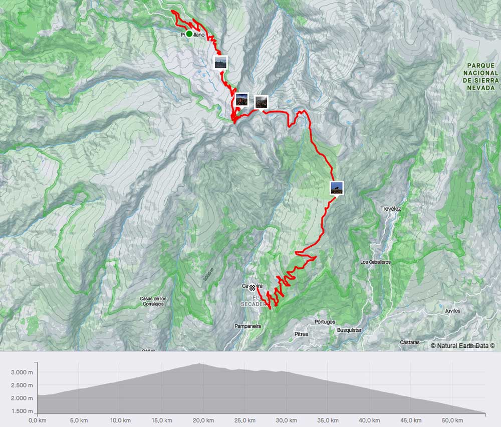 mapa pradollano capileira