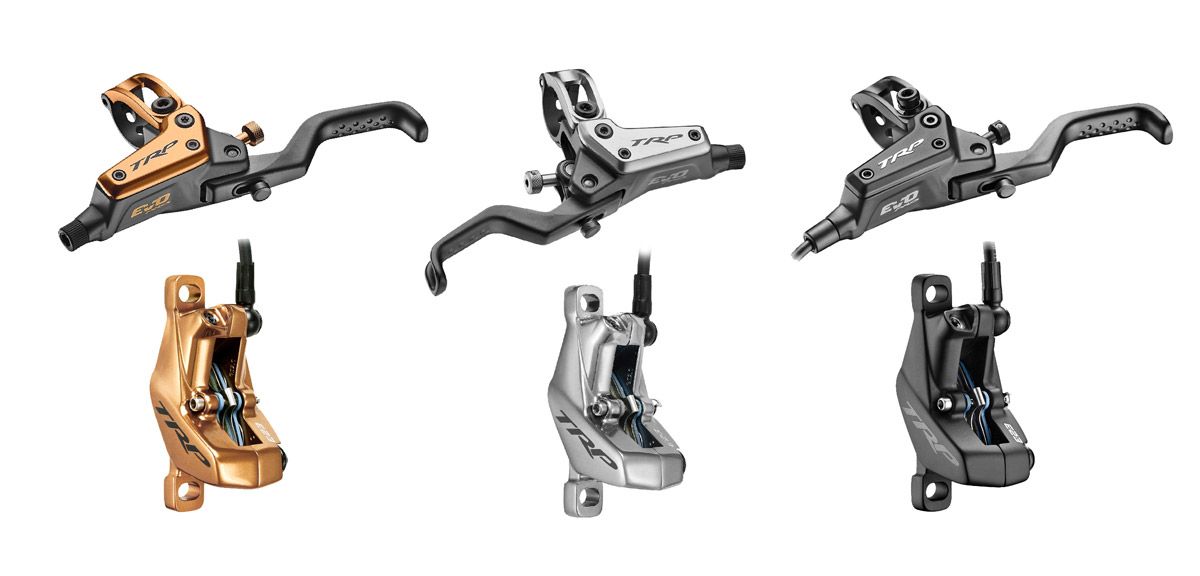 Tres versiones de color de los TRP EVO Pro