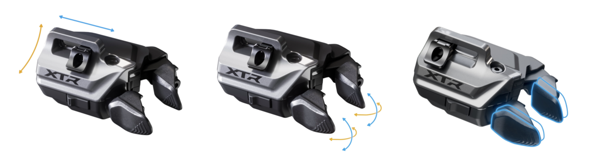 El mando XTR Rapid ES posee múltiples regulaciones