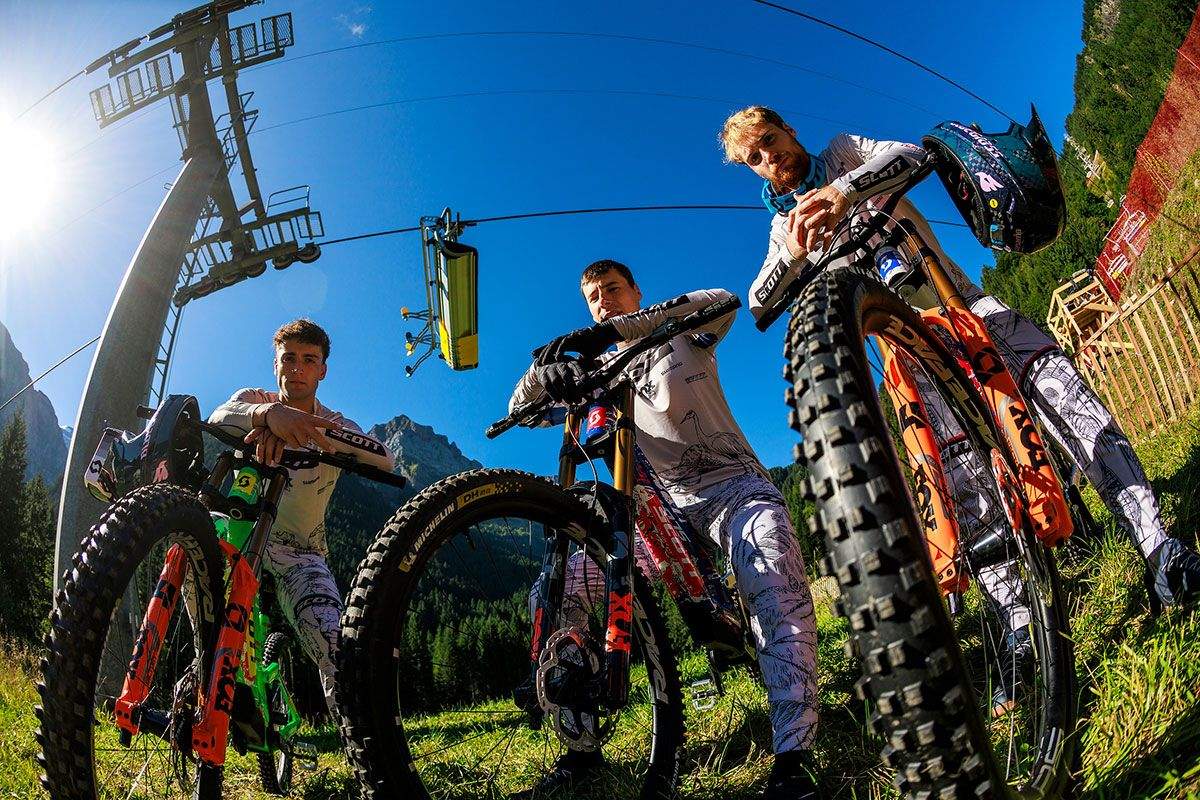 SCOTT DH FACTORY WORLDS CHAMPERY 2025 BIKE PHOTO BY SVEN MARTIN ChamperyWorlds25  52 0514