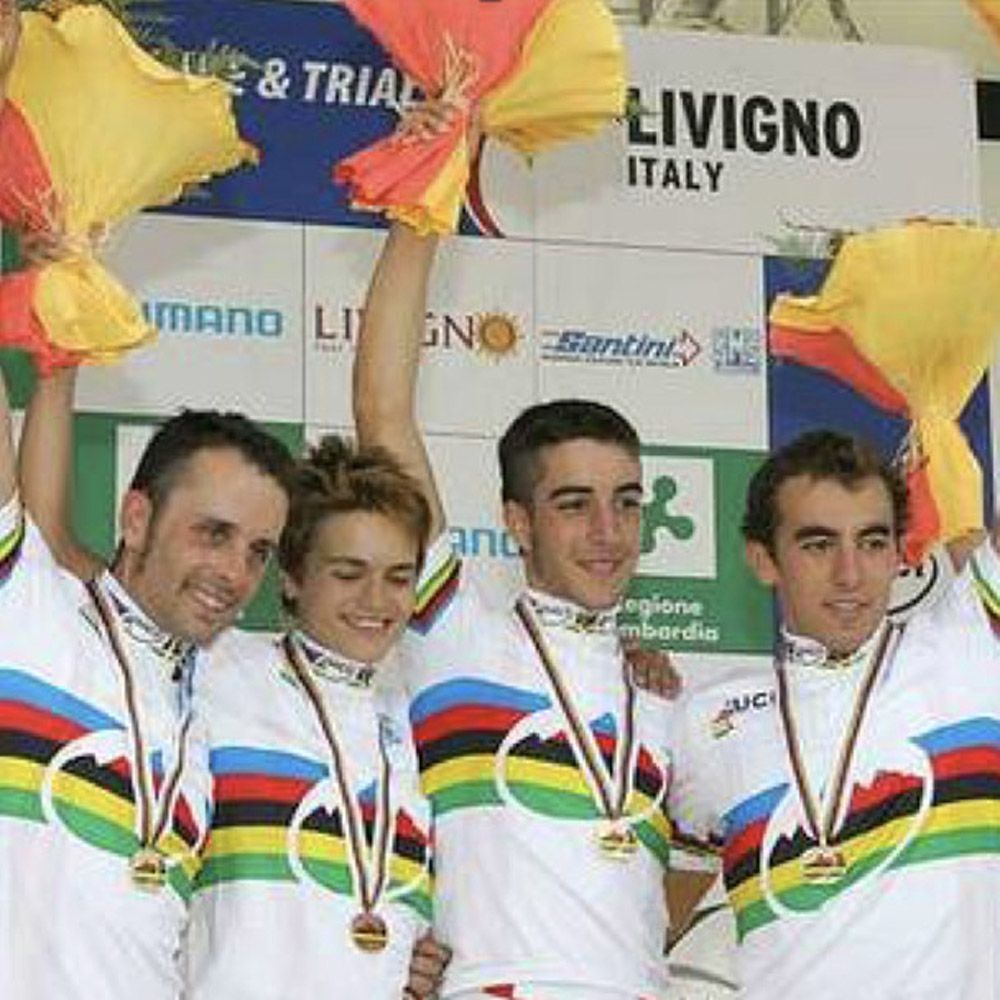 Oro en Livigno 2005.