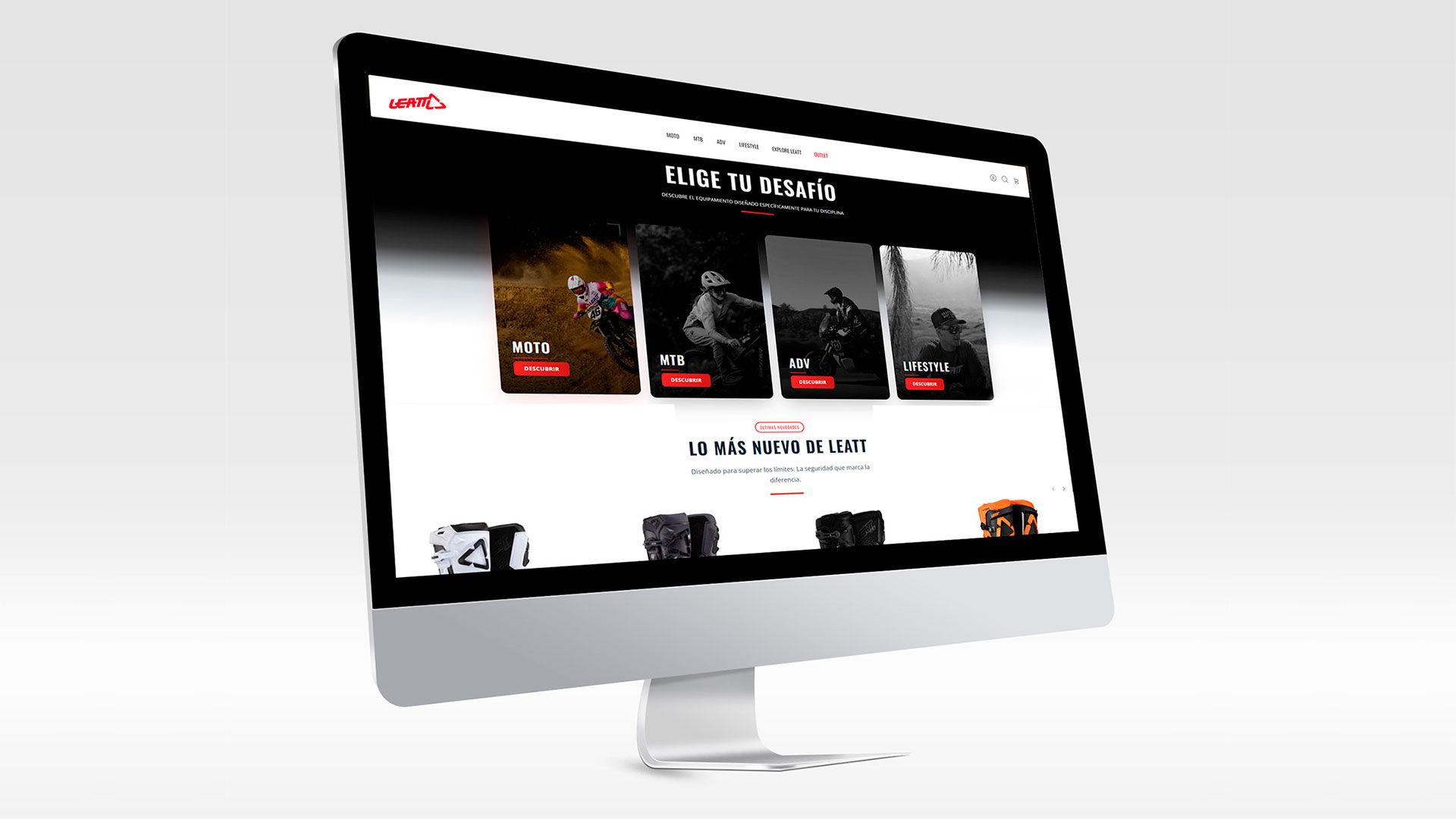 Leatt renueva su web con un rediseño más rápido e intuitivo