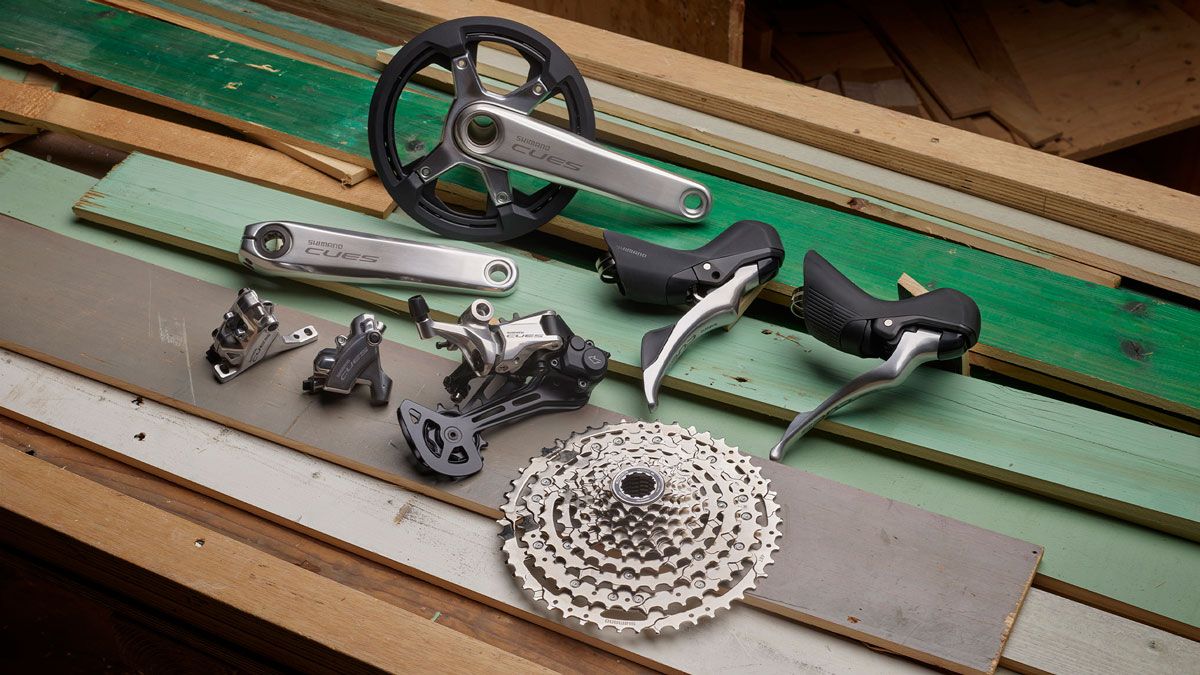 El grupo Shimano CUES se viste de gala. Ahora en aluminio pulido El grupo Shimano CUES se viste de gala. Ahora en aluminio pulido