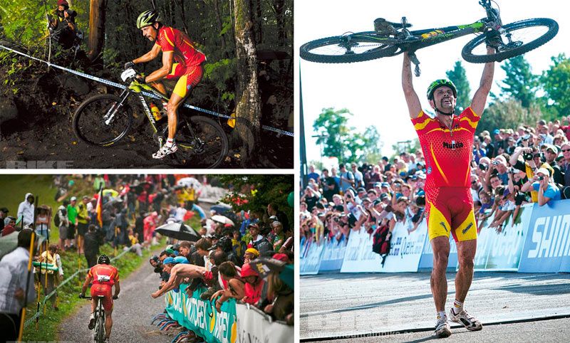José Antonio Hermida en Mount Sainte Anne