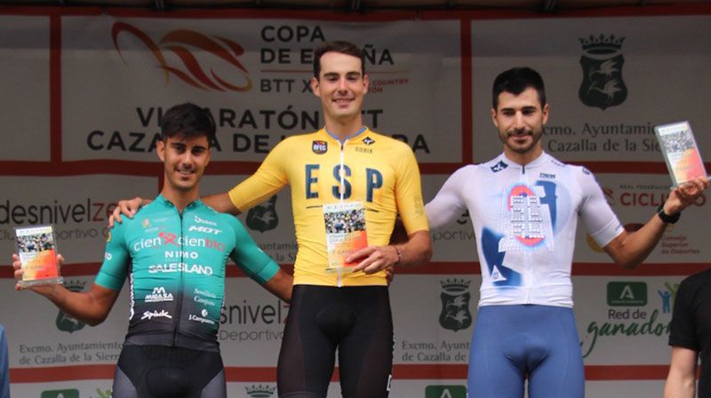 Pódium masculino Copa de España XCM 2025