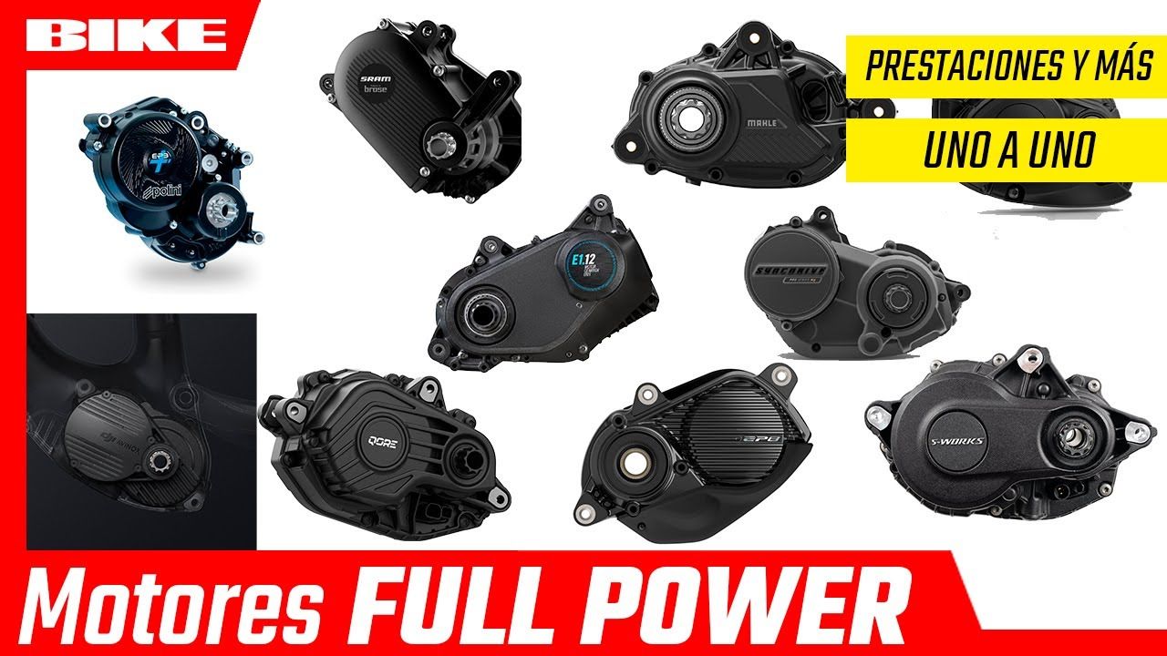 MOTORES eMTB. Los más relevantes en la actualidad MOTORES eMTB. Los más relevantes en la actualidad