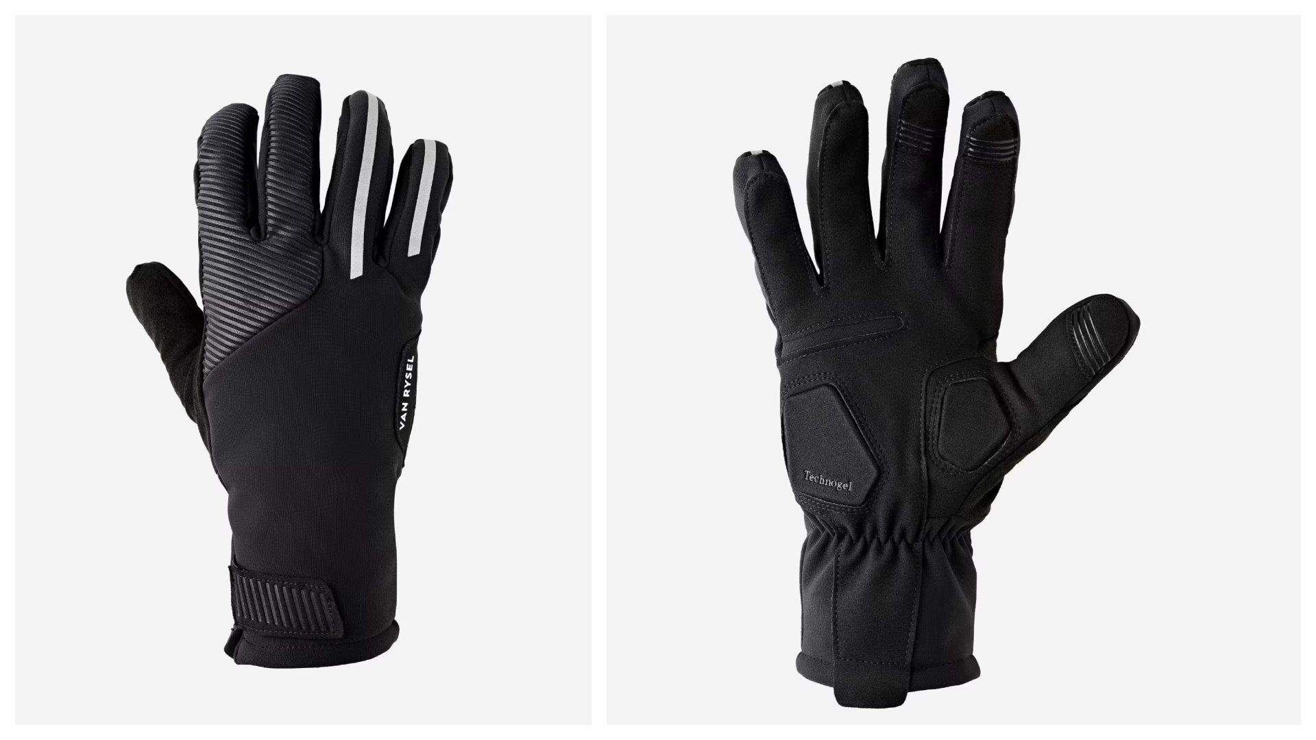 Guantes invierno Van Rysel Triban Roadc 900 negro. Guantes invierno Van Rysel Triban Roadc 900 negro.