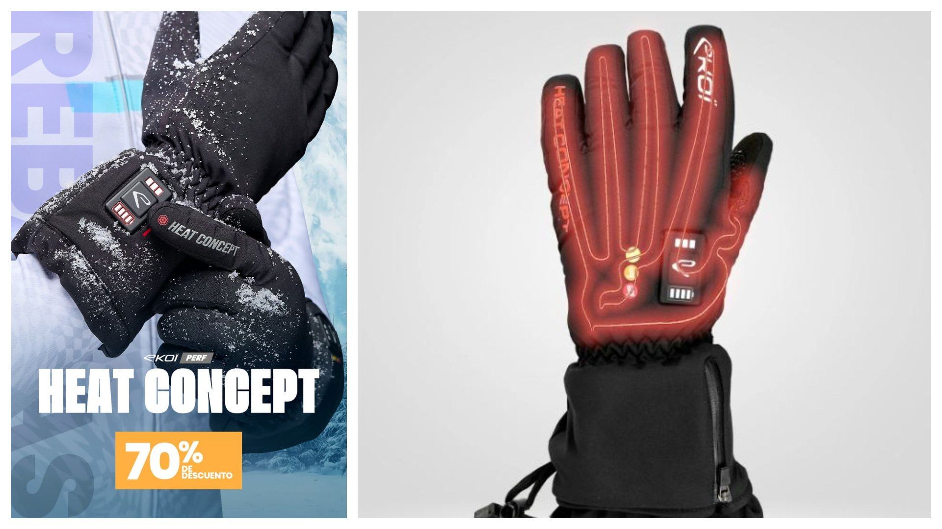 Guantes calefactables EKOI Perf HEAT CONCEPT 5 (1) Guantes calefactables EKOI Perf HEAT CONCEPT 5 (1)
