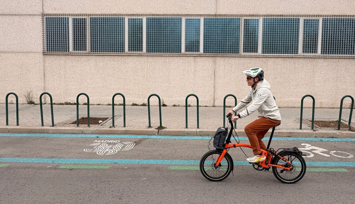 brompton electric g line rodando1