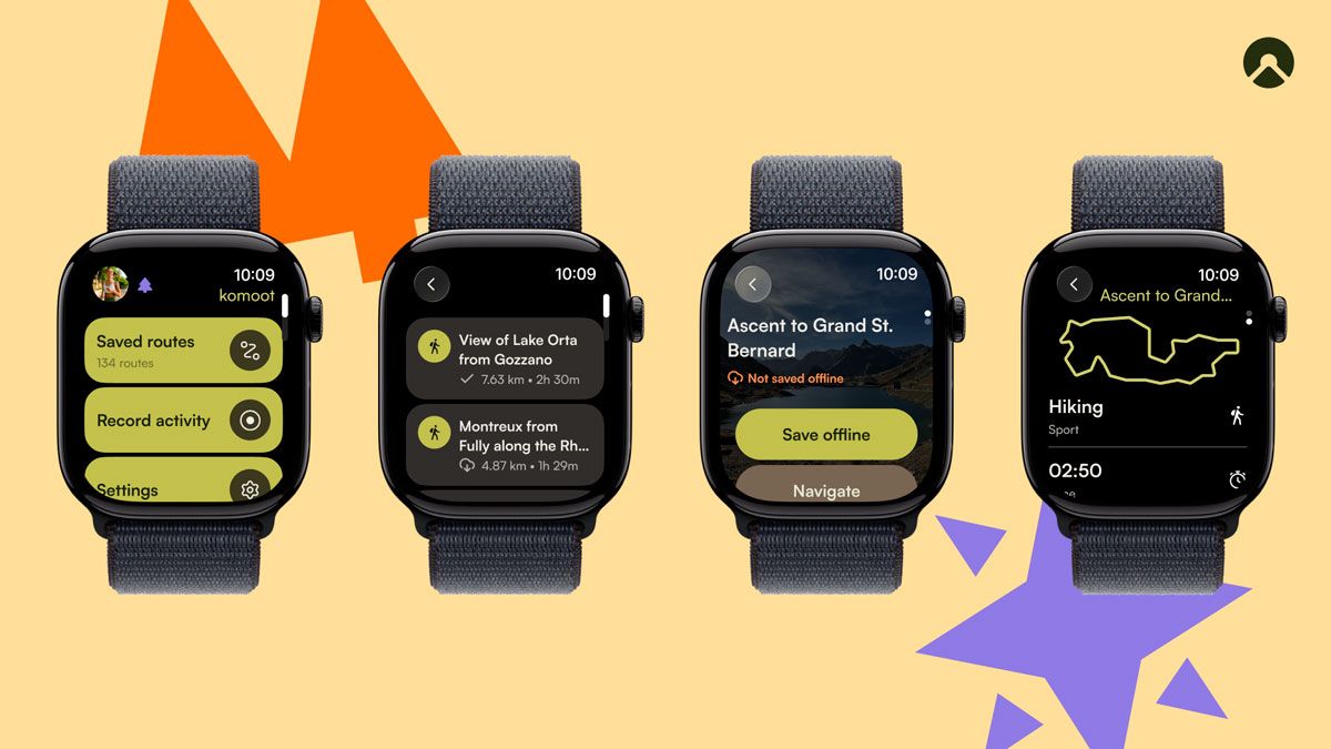 Komoot lanza una nueva app para Apple Watch Komoot lanza una nueva app para Apple Watch
