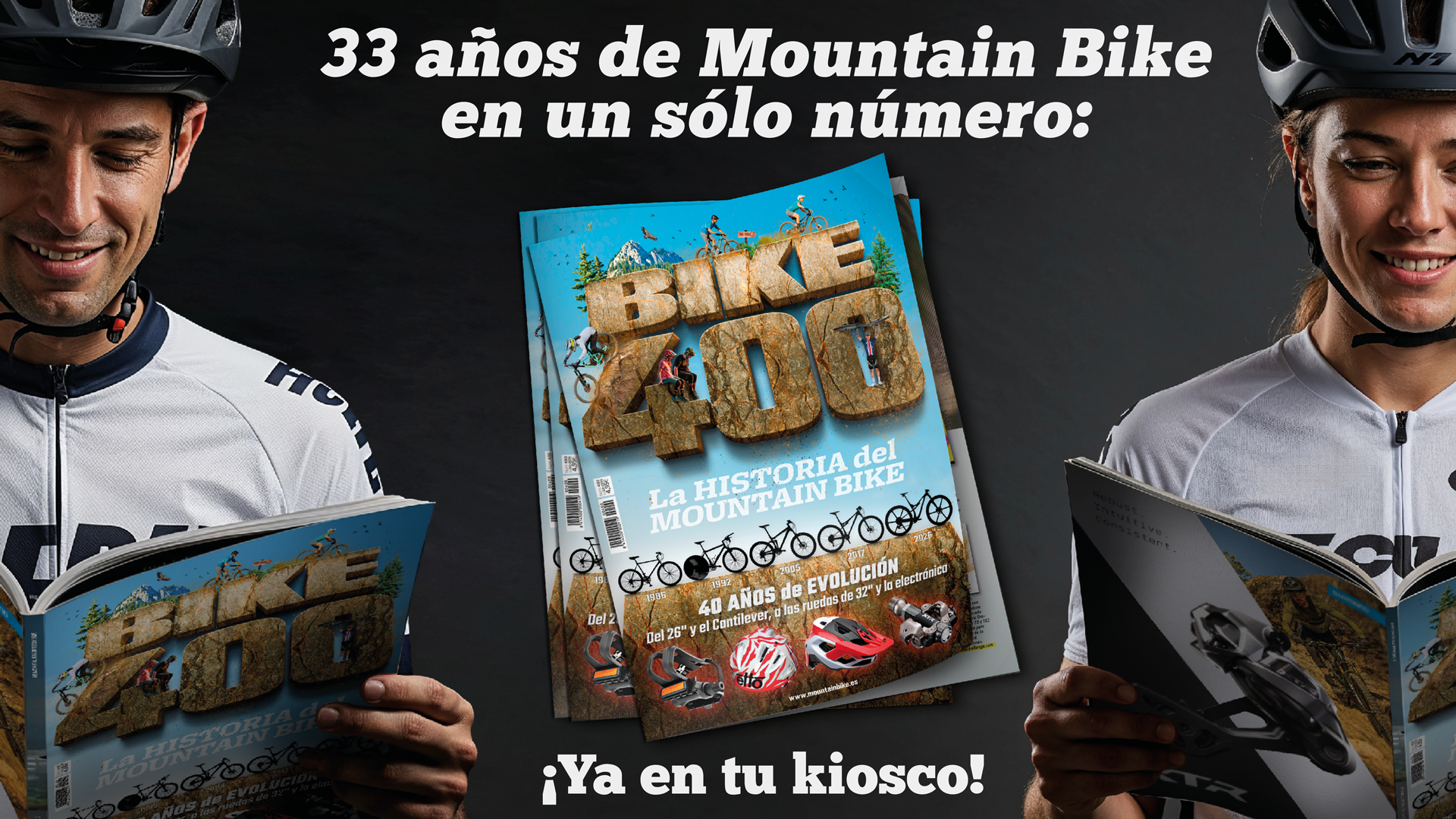 Ya a la venta el número 400 de la revista BIKE