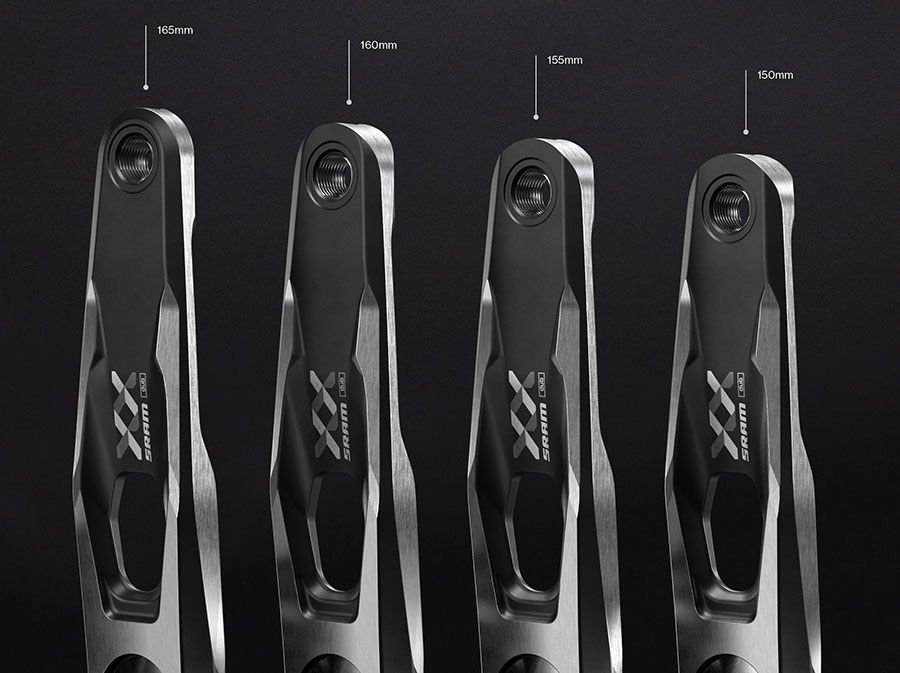 XX DH Crank Lengths