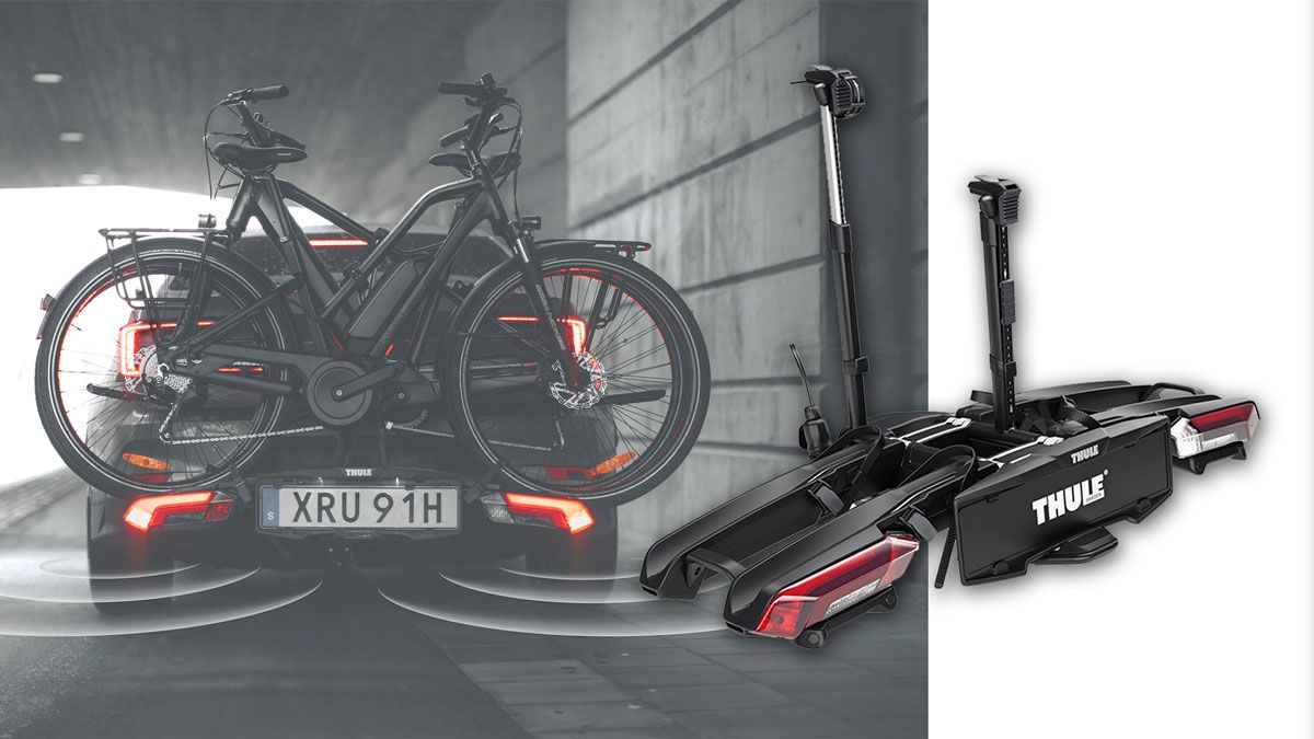 Thule lanza Epos ParkSecure. el portabicicletas con sensores que te ayuda a aparcar