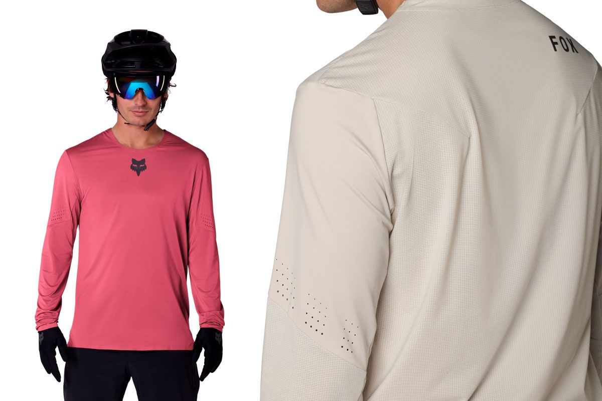 Fox Flexair 2026 Long Sleeve Jersey Mens 38368 A02 3 Fox Flexair 2026 Long Sleeve Jersey Mens 38368 A02 3