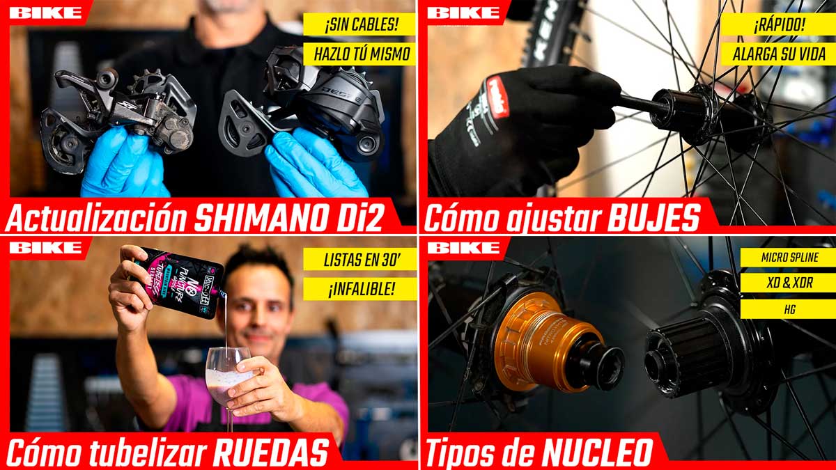 5 vídeos de mecánica para mantener tu MTB