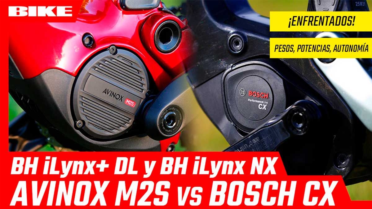Qué motor eMTB elegir. Avinox M2S vs Bosch Performance Line CX. Dos formas de entender el eMTB