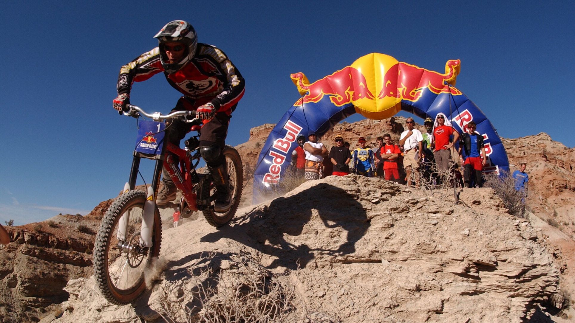 Imagen el Red Bull Rampage original en 2001