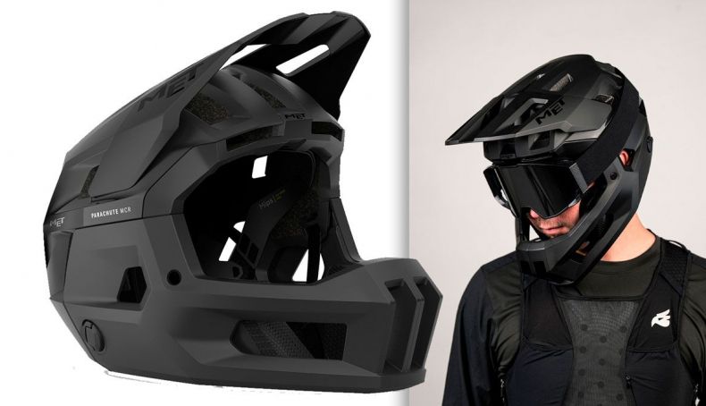 Casco convertible MET Parachute MCR 2 para MTB y e-MTB