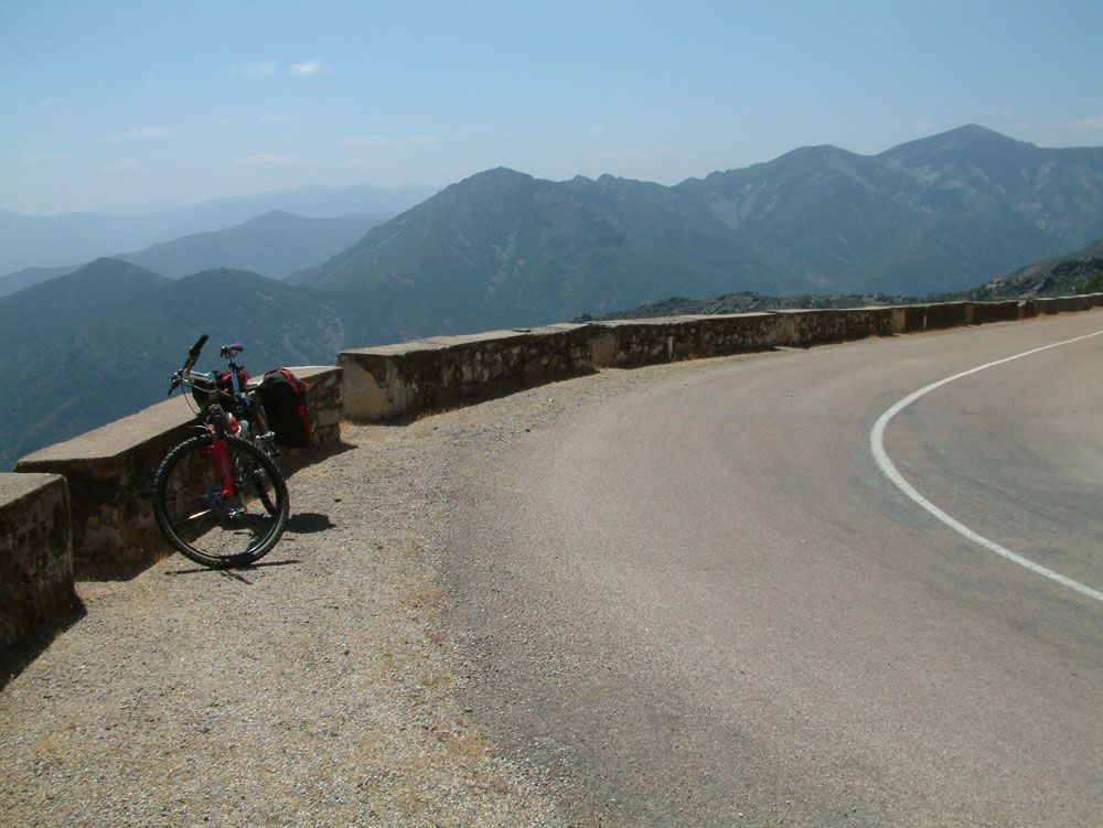 Paisaje de Las Hurdes desde Las Batuecas