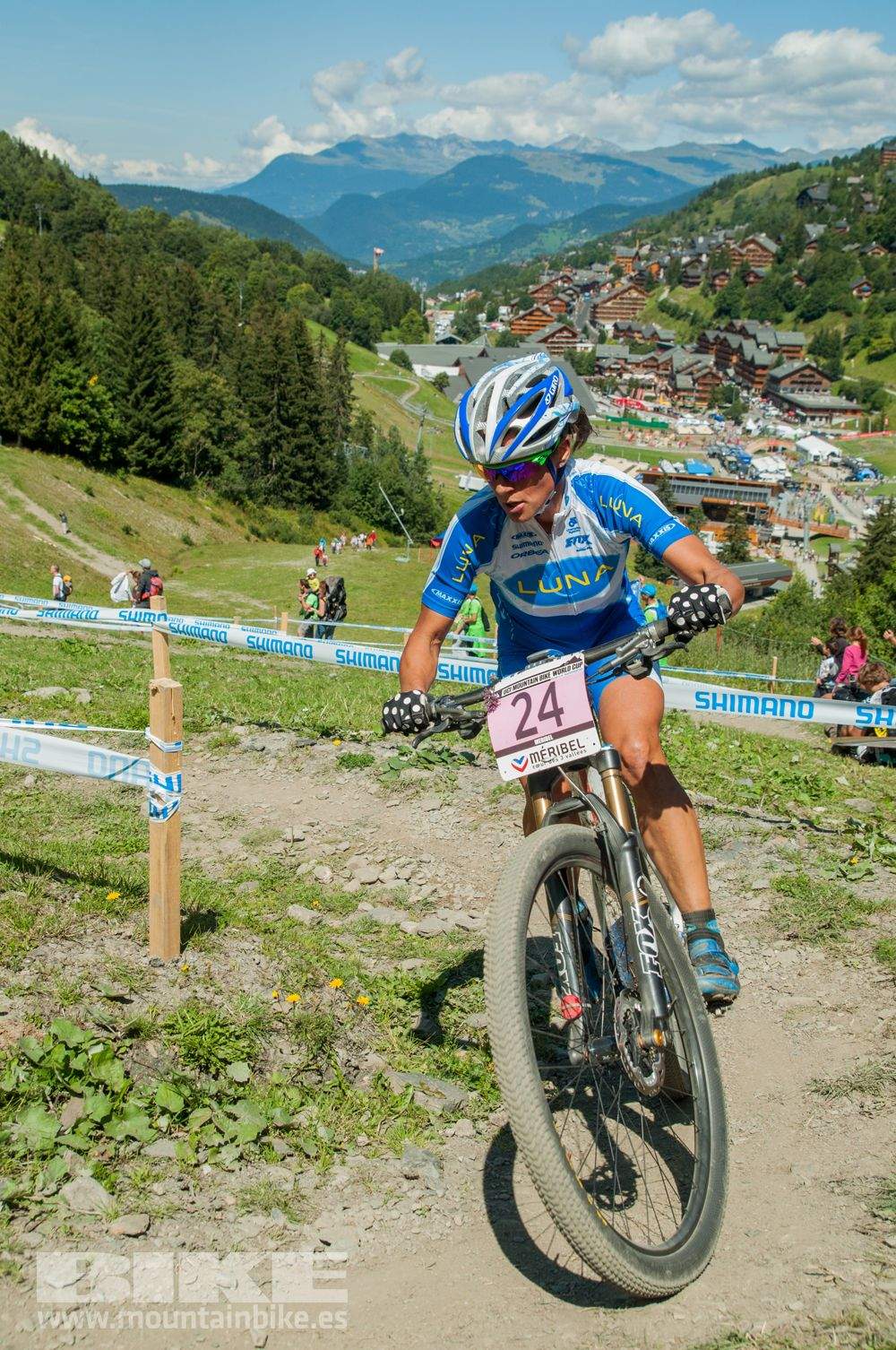 Copa del Mundo XC femenino Meribel 2014