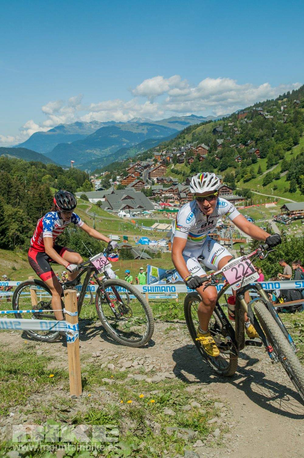 Copa del Mundo XC femenino Meribel 2014