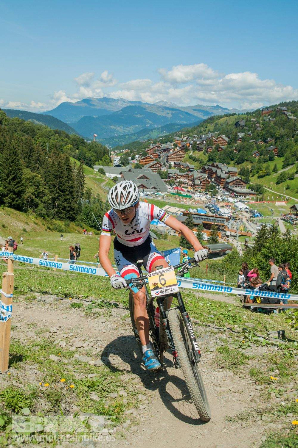 Copa del Mundo XC femenino Meribel 2014