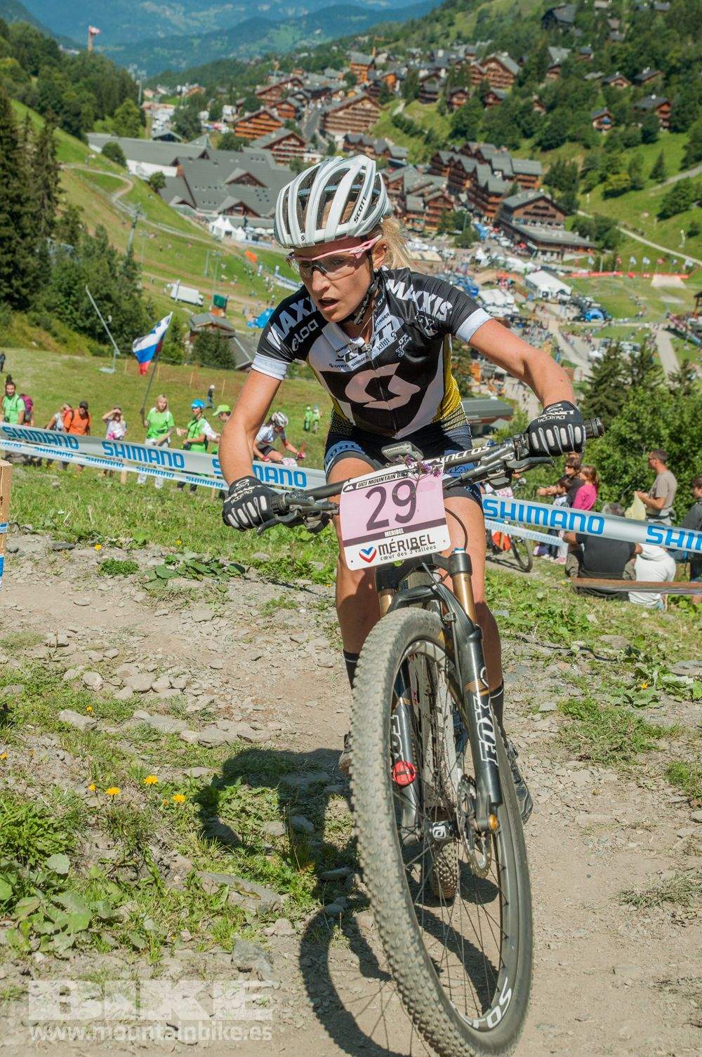 Copa del Mundo XC femenino Meribel 2014