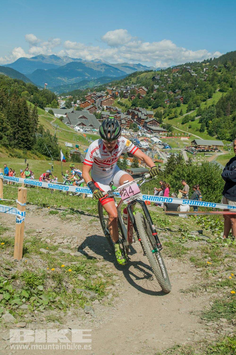 Copa del Mundo XC femenino Meribel 2014