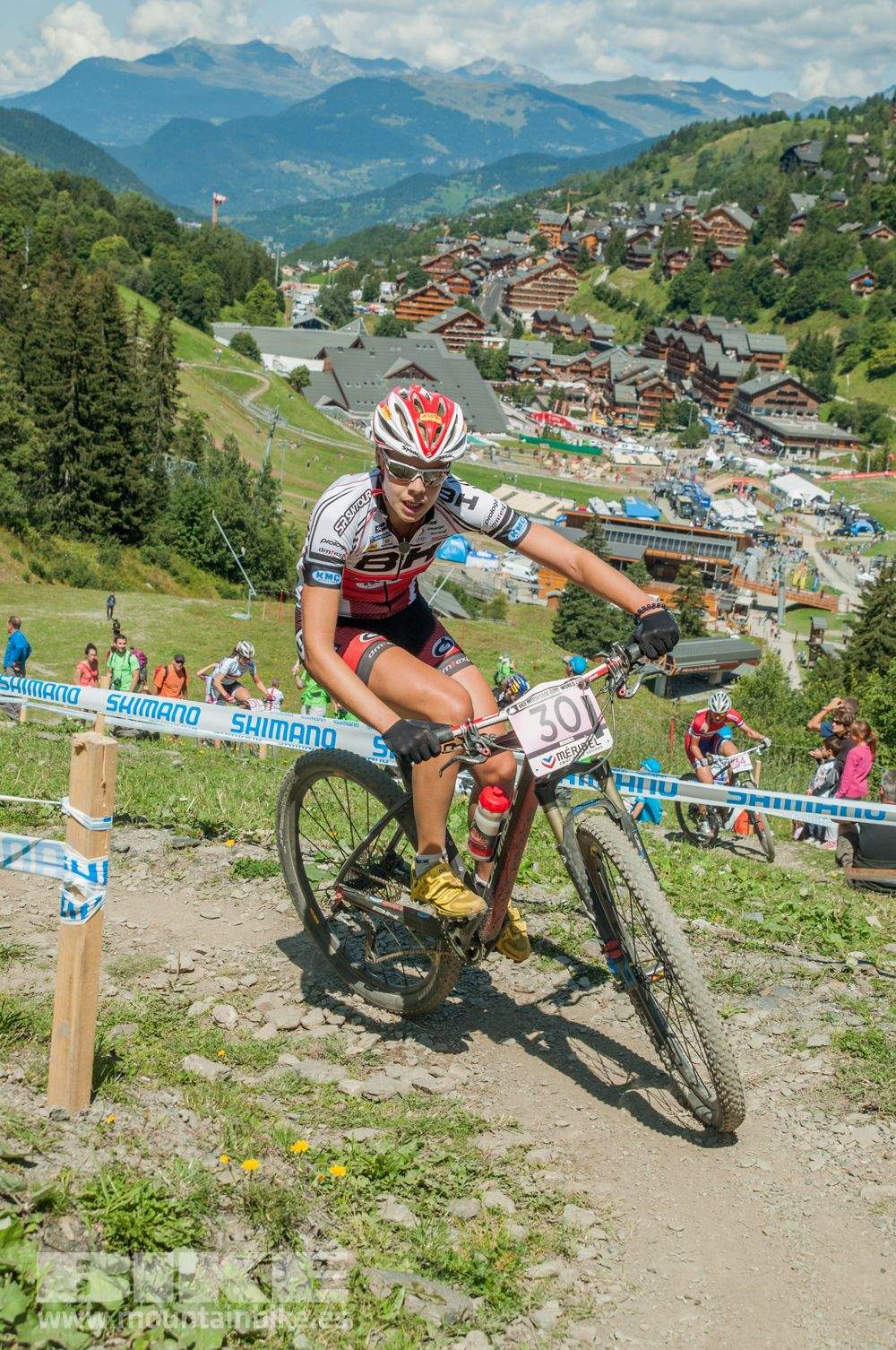 Copa del Mundo XC femenino Meribel 2014