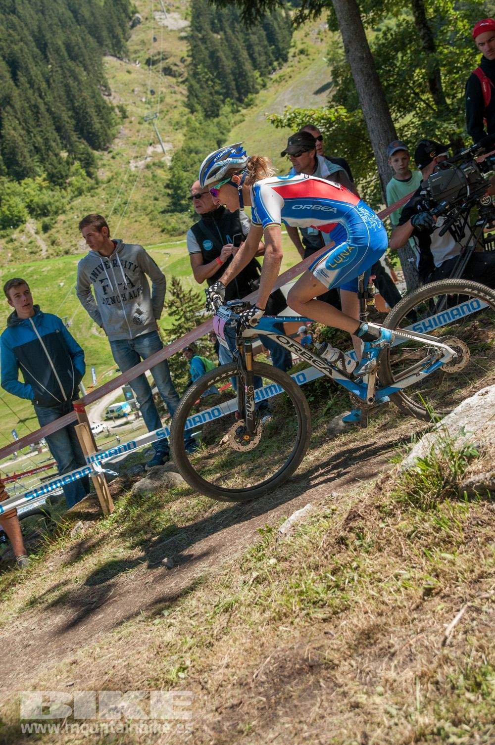 Copa del Mundo XC femenino Meribel 2014