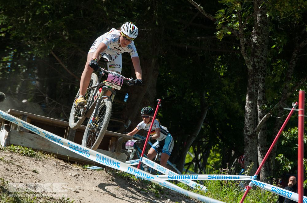 Copa del Mundo XC femenino Meribel 2014