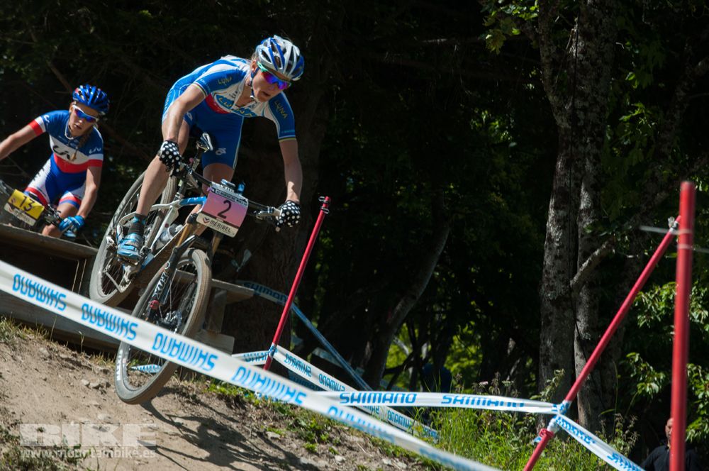 Copa del Mundo XC femenino Meribel 2014