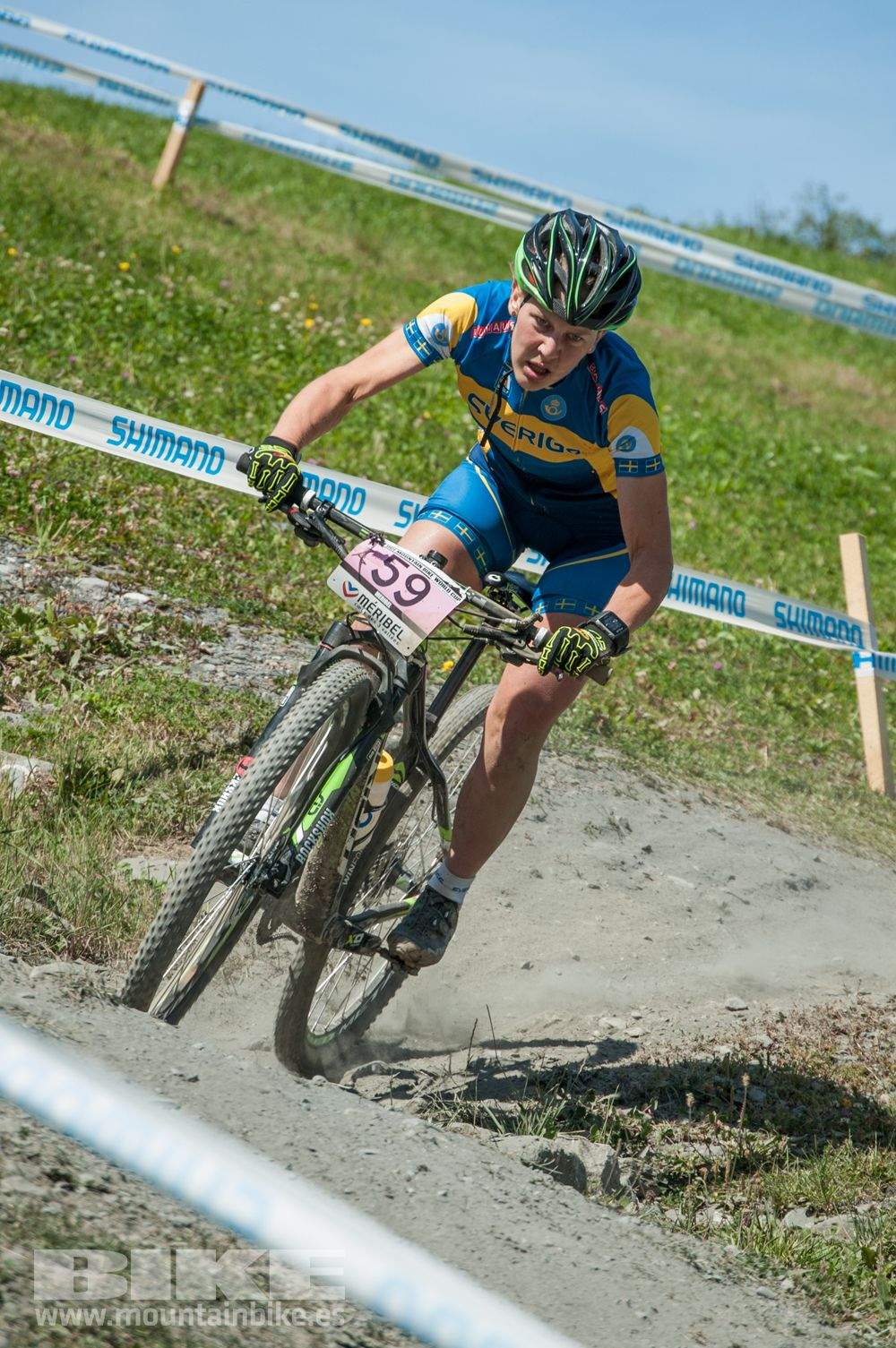 Copa del Mundo XC femenino Meribel 2014