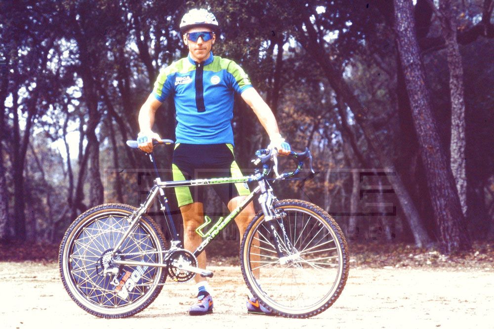 1991 - Sesión fotos revista Bicisport. Foto Emilio Jiménez