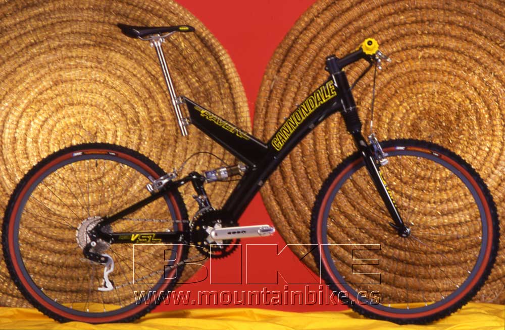 Bicis históricas: Cannondale Super V Raven 1997
