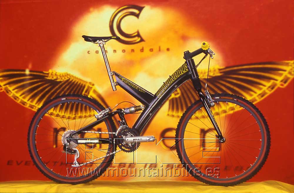 Bicis históricas: Cannondale Super V Raven 1997