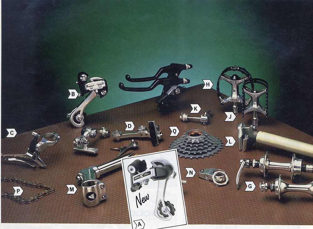 Cuando Suntour molaba más que Shimano
