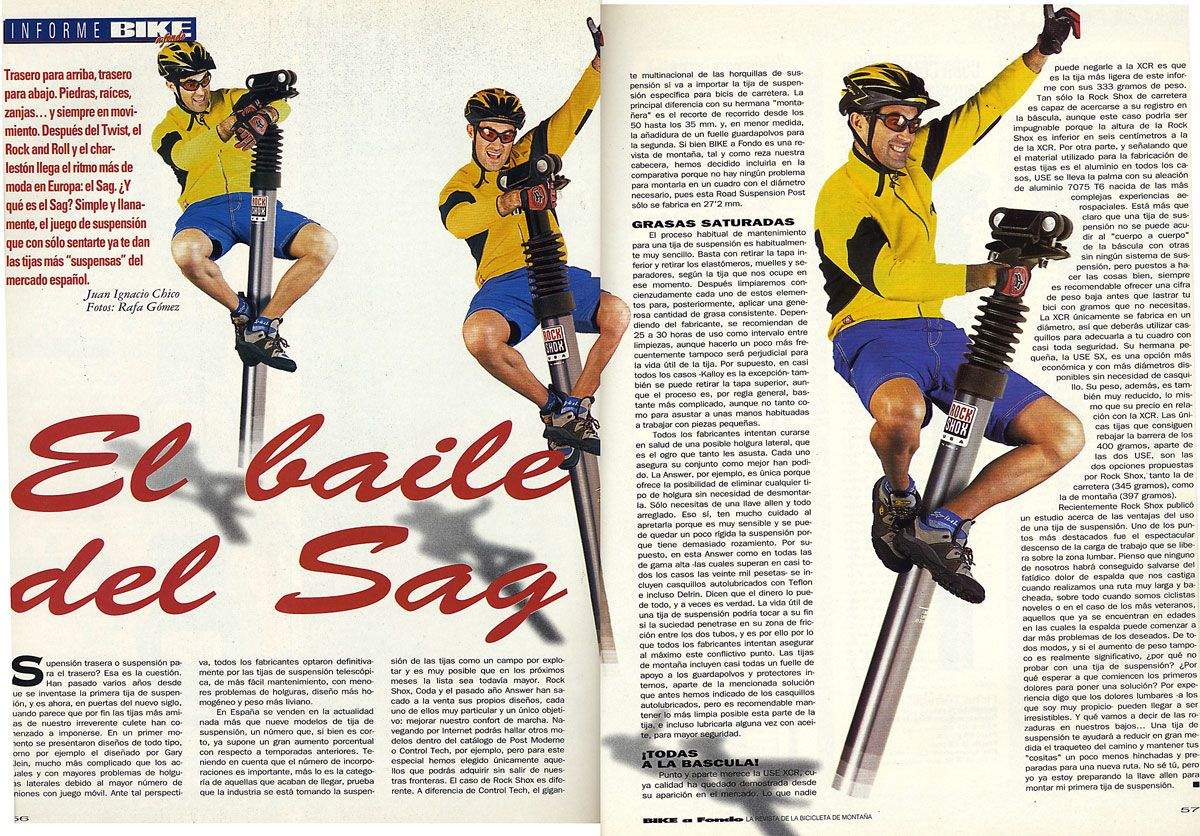 Los artículos más divertidos de la historia de BIKE