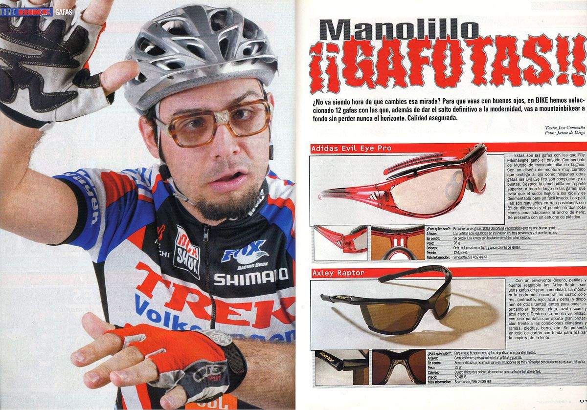 Los artículos más divertidos de la historia de BIKE