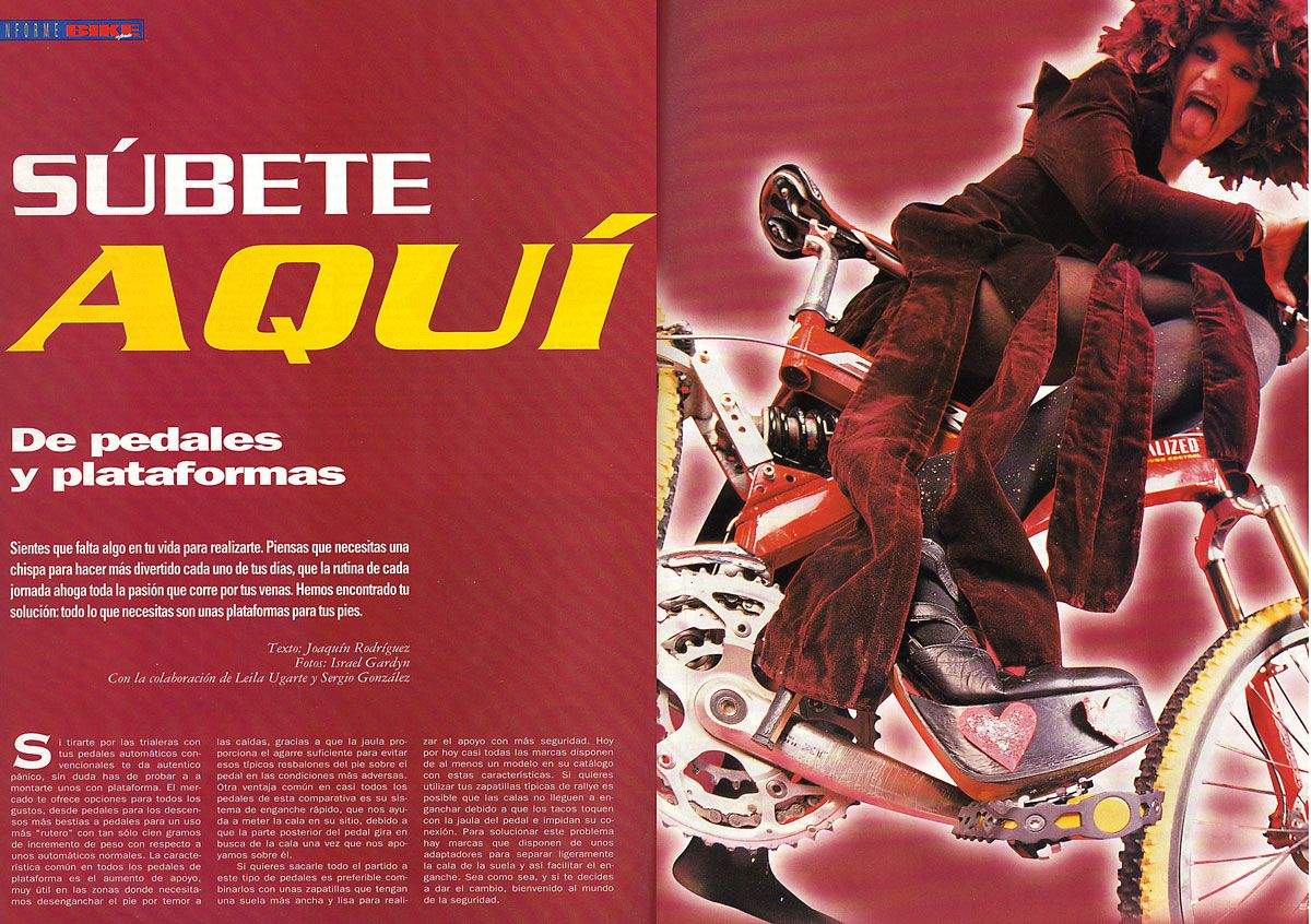 Los artículos más divertidos de la historia de BIKE