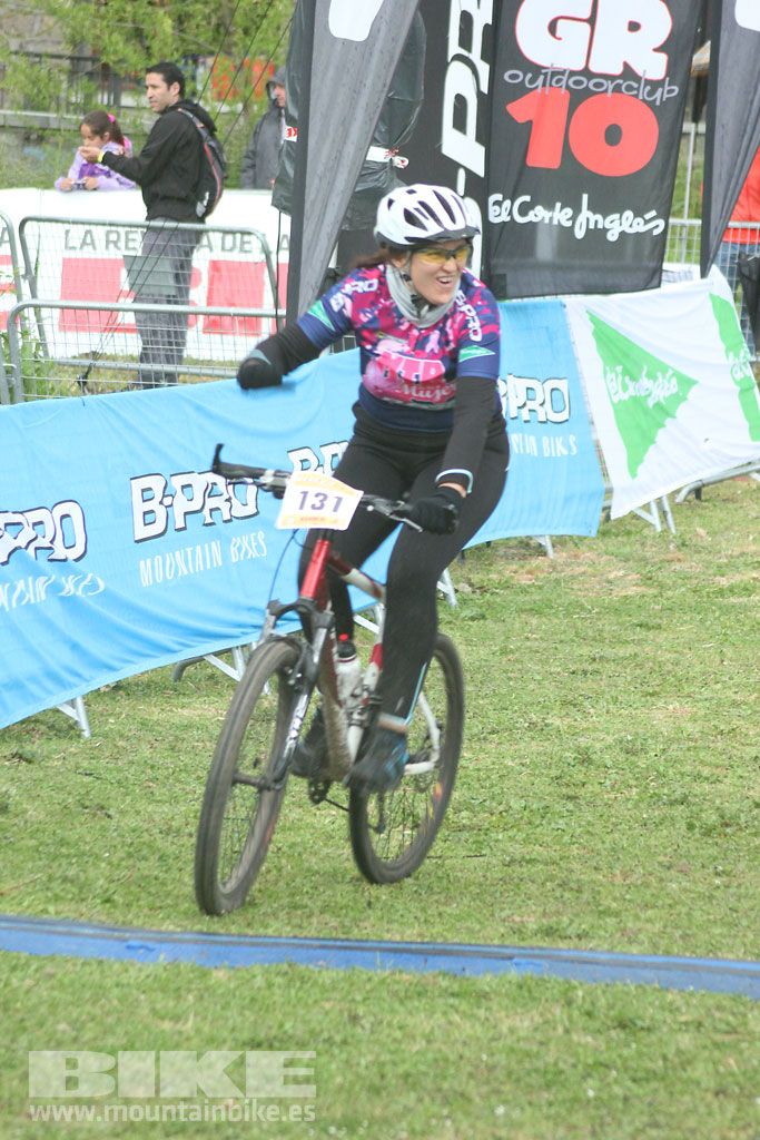 B-Pro MTB de la Mujer 2016, llegada
